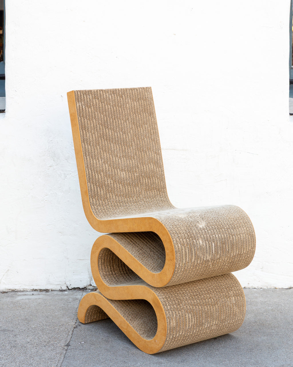 "Wiggle" Side Chair by Frank Gehry for Vitra, Originally Designed in 1972