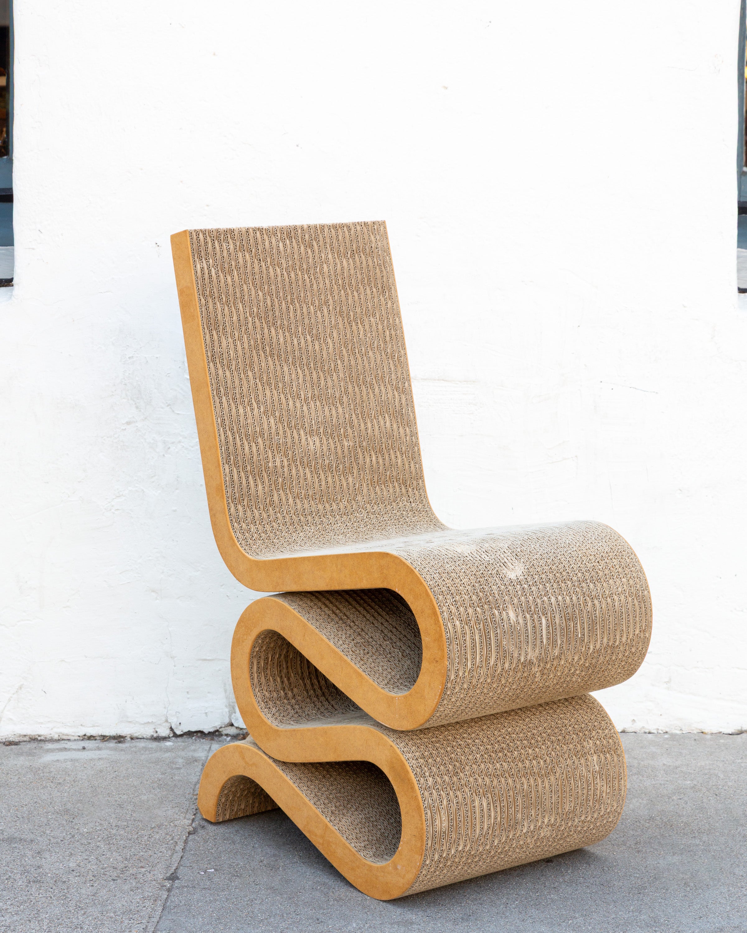 "Wiggle" Side Chair by Frank Gehry for Vitra, Originally Designed in 1972