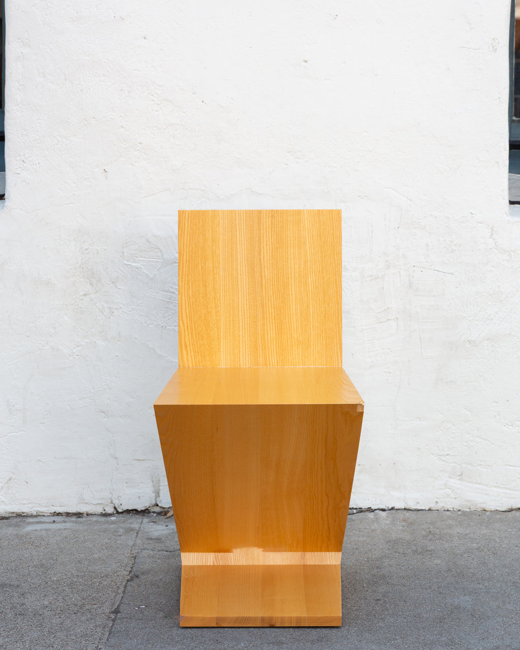 Iconic Zig Zag Chair by Gerrit Thomas Rietveld Originally Designed in 1934, As F