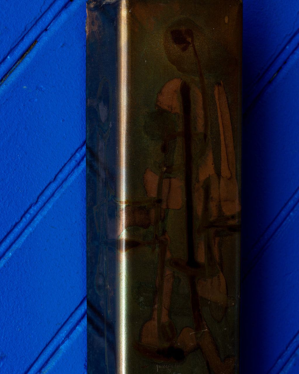 Acid Etched Abstract by Silvio Giovemetti, Italy 1973