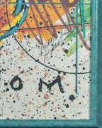 Vintage Mickey & Nordstrom Signed Poster Framed