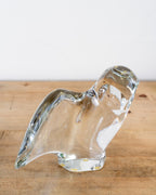 Vintage 1970's Baccarat Owl by Robert Rigot Sculpture (Itd. Ed. 9\12)