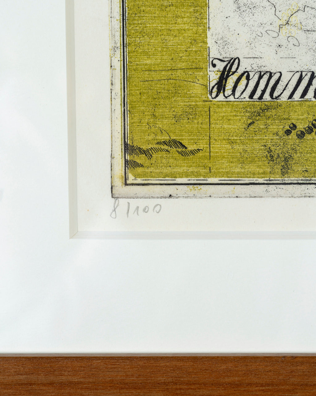 Uwe Bremer Serigraph "Hommage to Lovecraft"