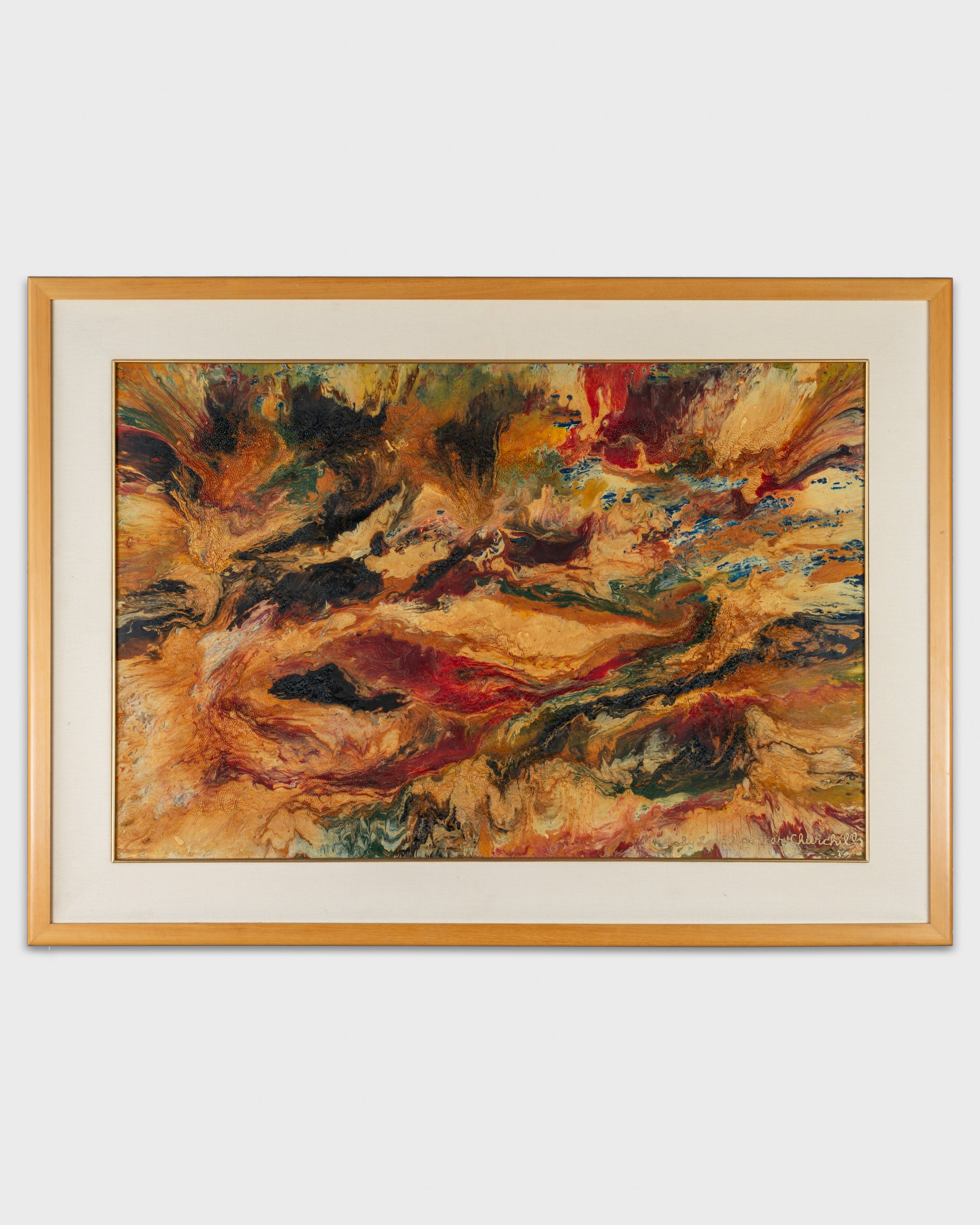 Original Abstract By Lady Lori Spencer Churchill