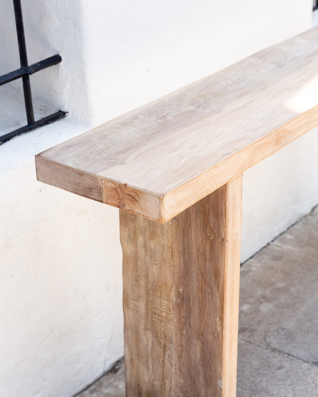 Reclaimed Wood Console Table