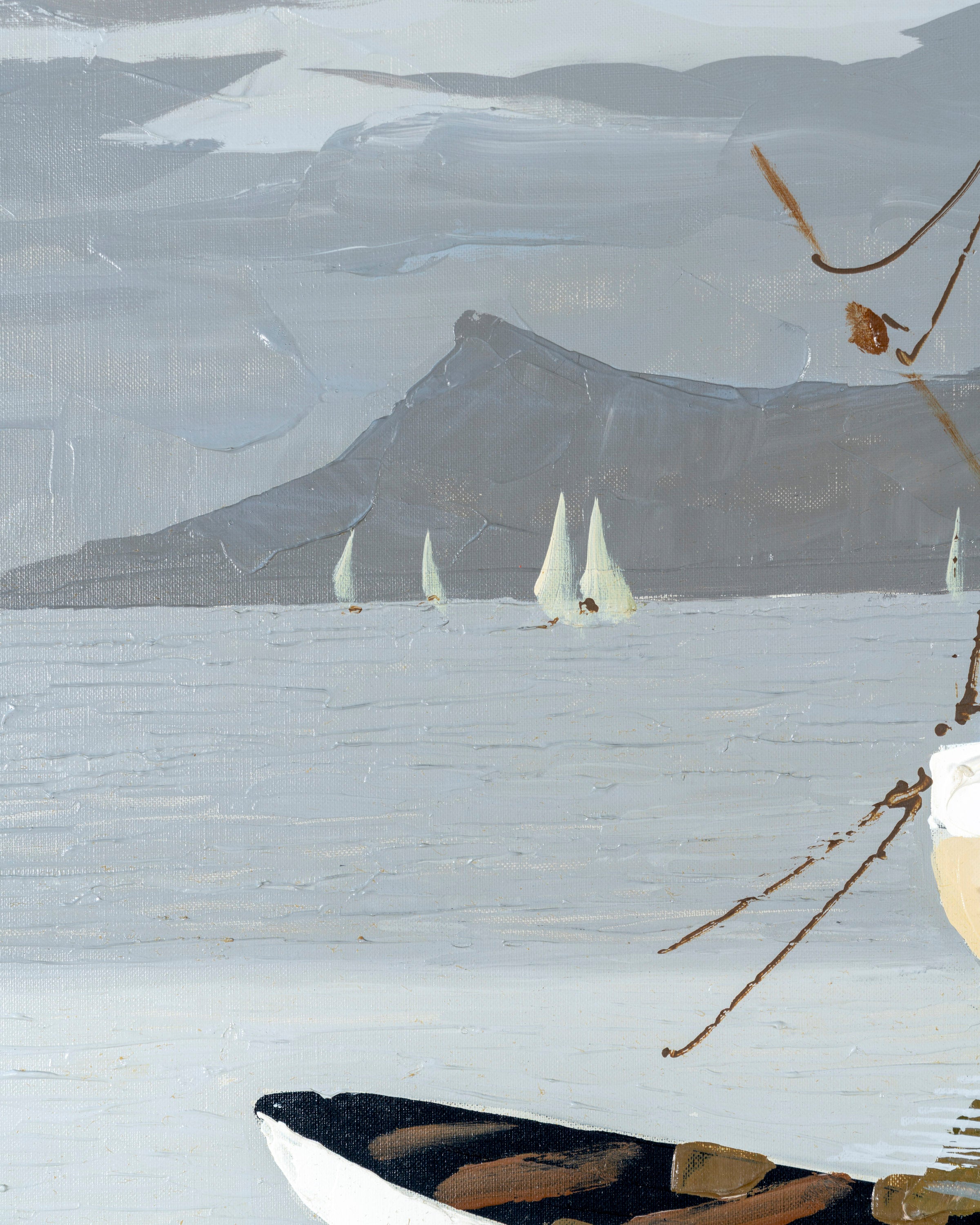 Seascape Oil Painting by Nidia D'Alessandro