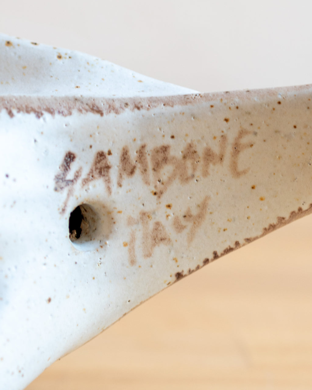 1970's Bruno Gambone Italy Glazed Ceramic Parrot