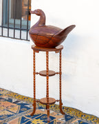 Giant Carved Duck Box