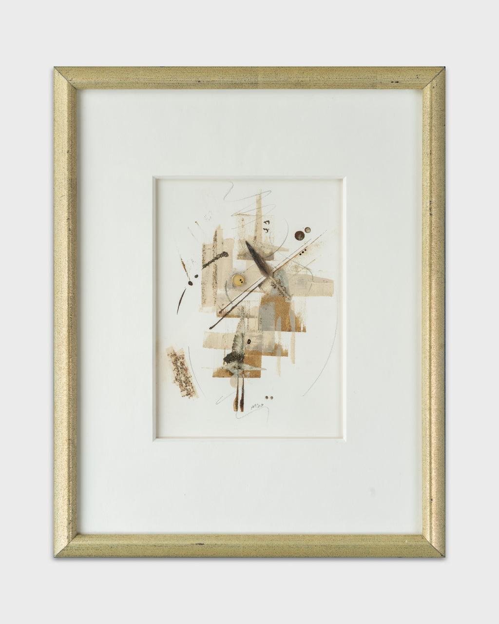 Alan Moore Abstract Mix Media