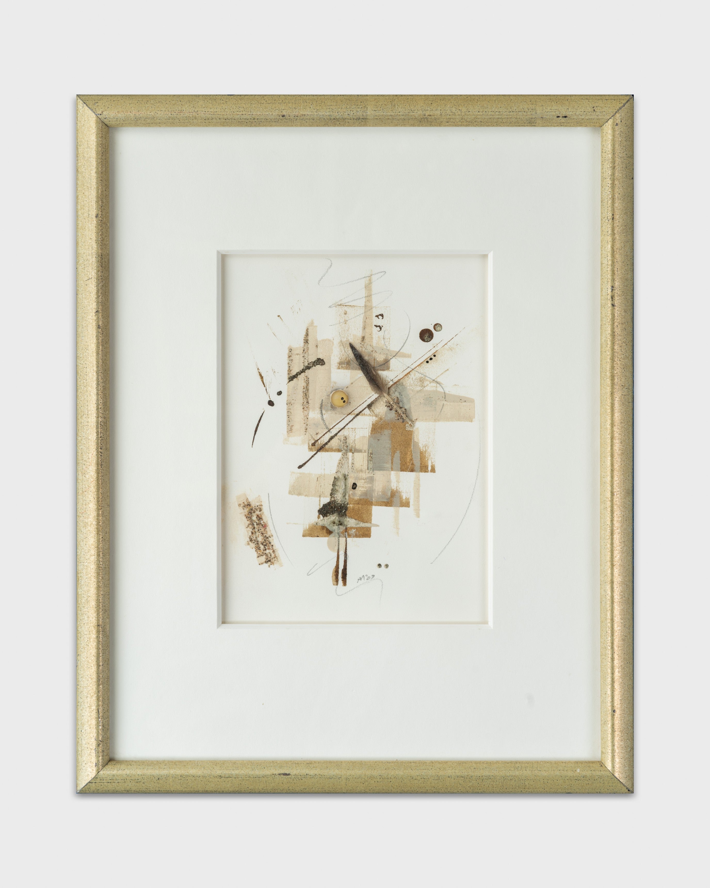 Alan Moore Abstract Mix Media