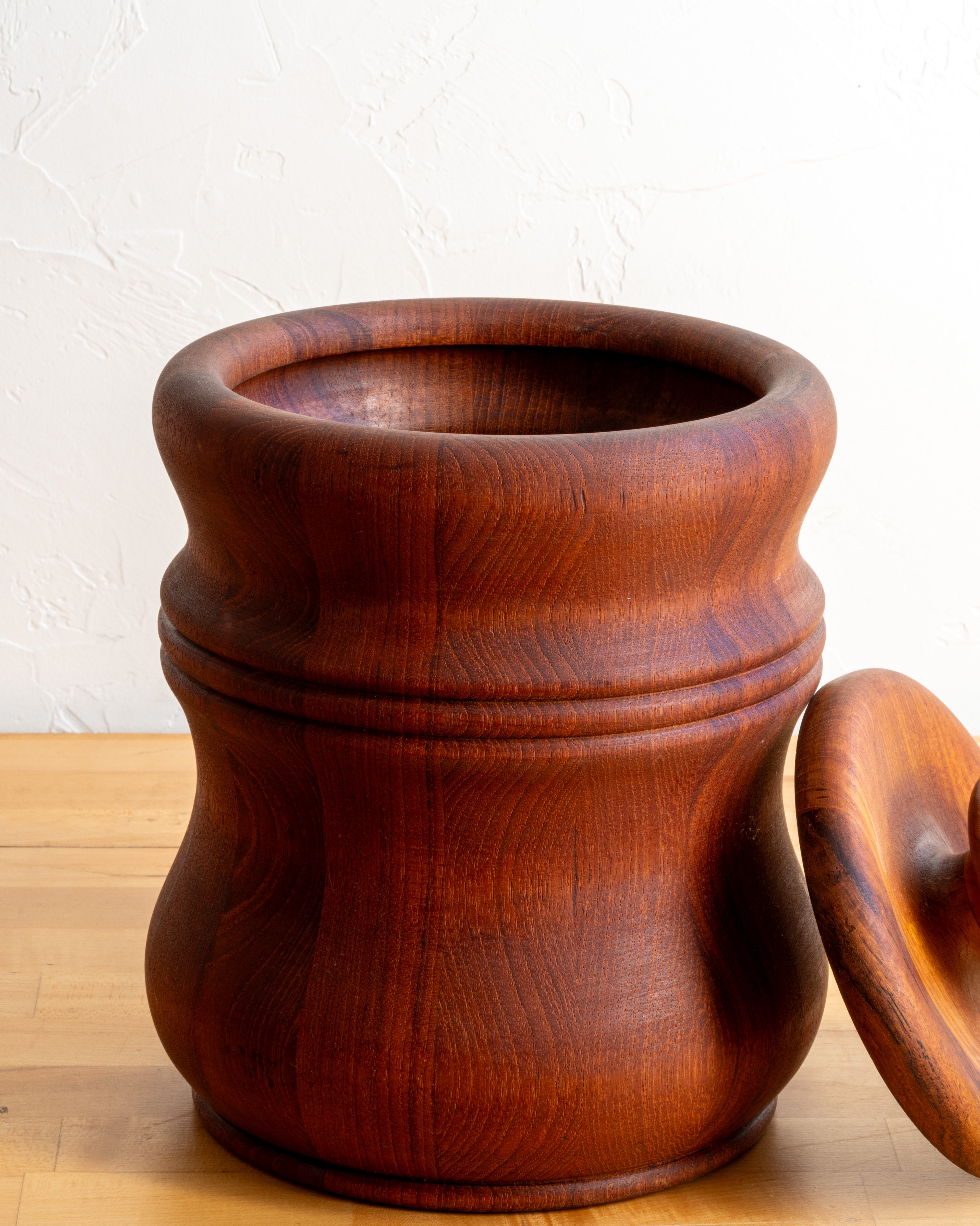 1960's Richard Nissen Danish MCM Ice Bucket with Black Insert