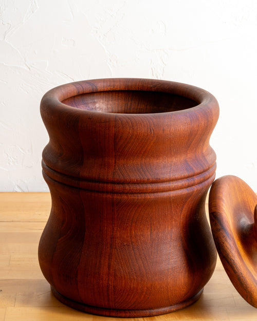 1960's Richard Nissen Danish MCM Ice Bucket with Black Insert