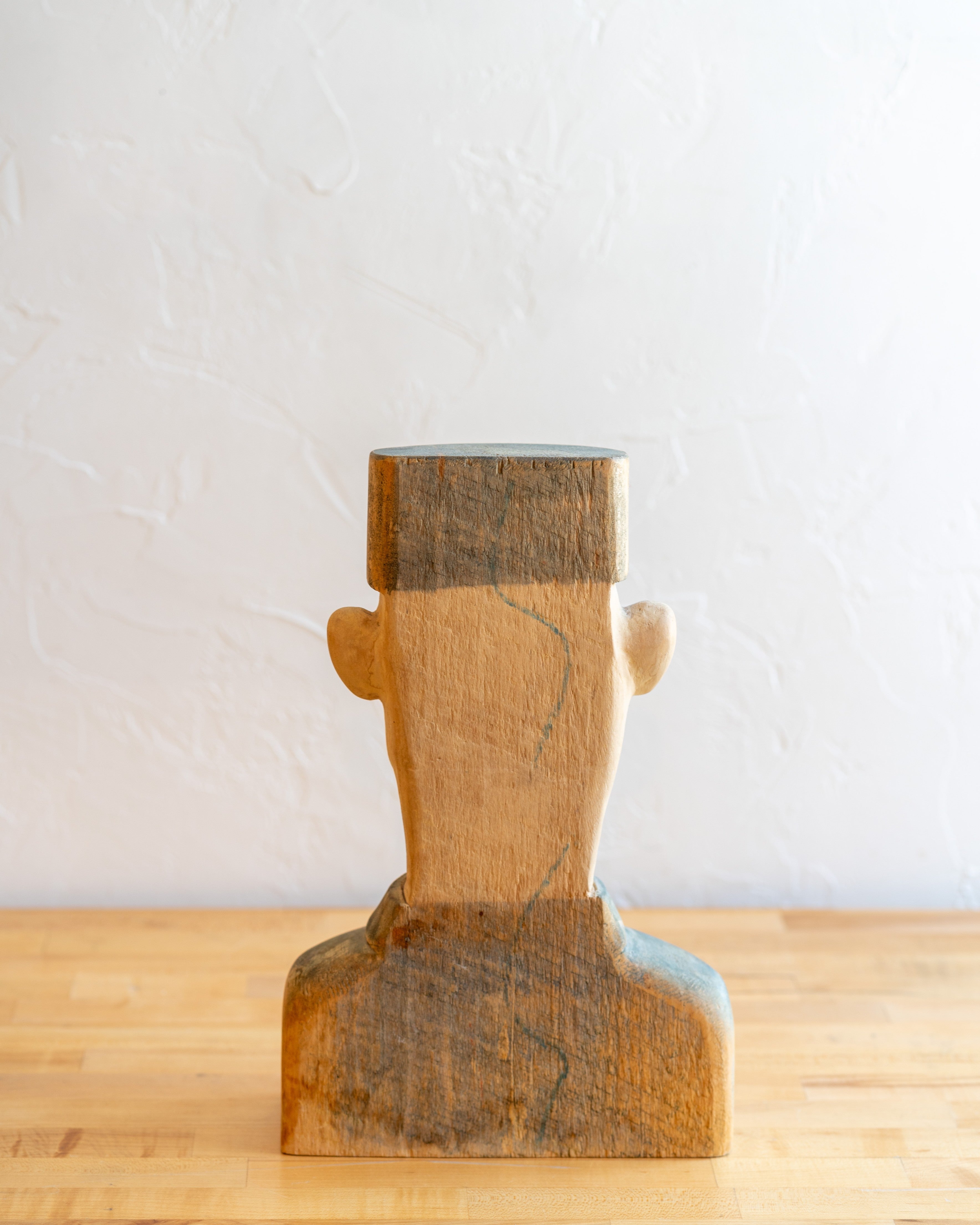 Vintage Chris Donnelly Carved Sculpture, 1996