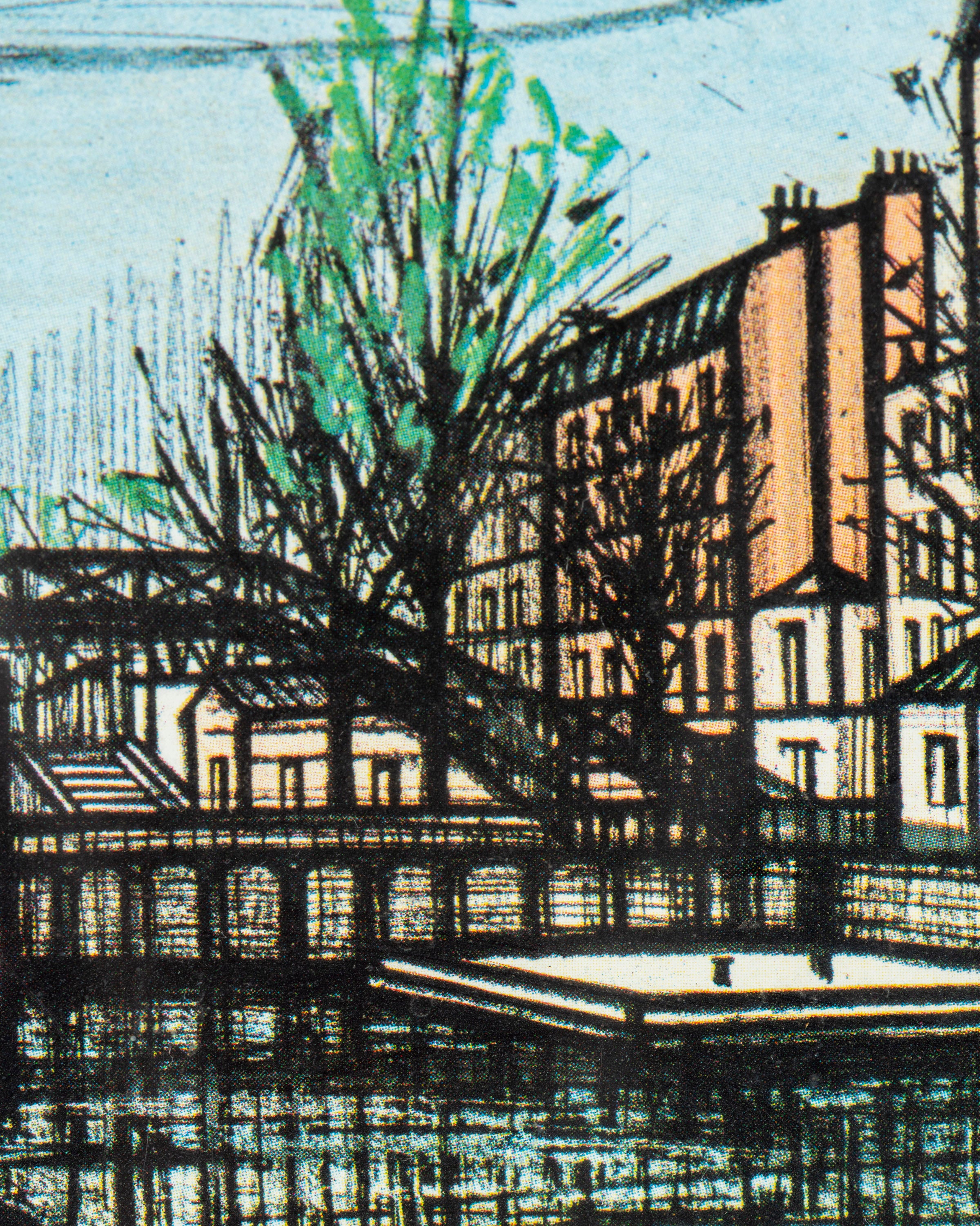 Canal St. Martin Lithograph