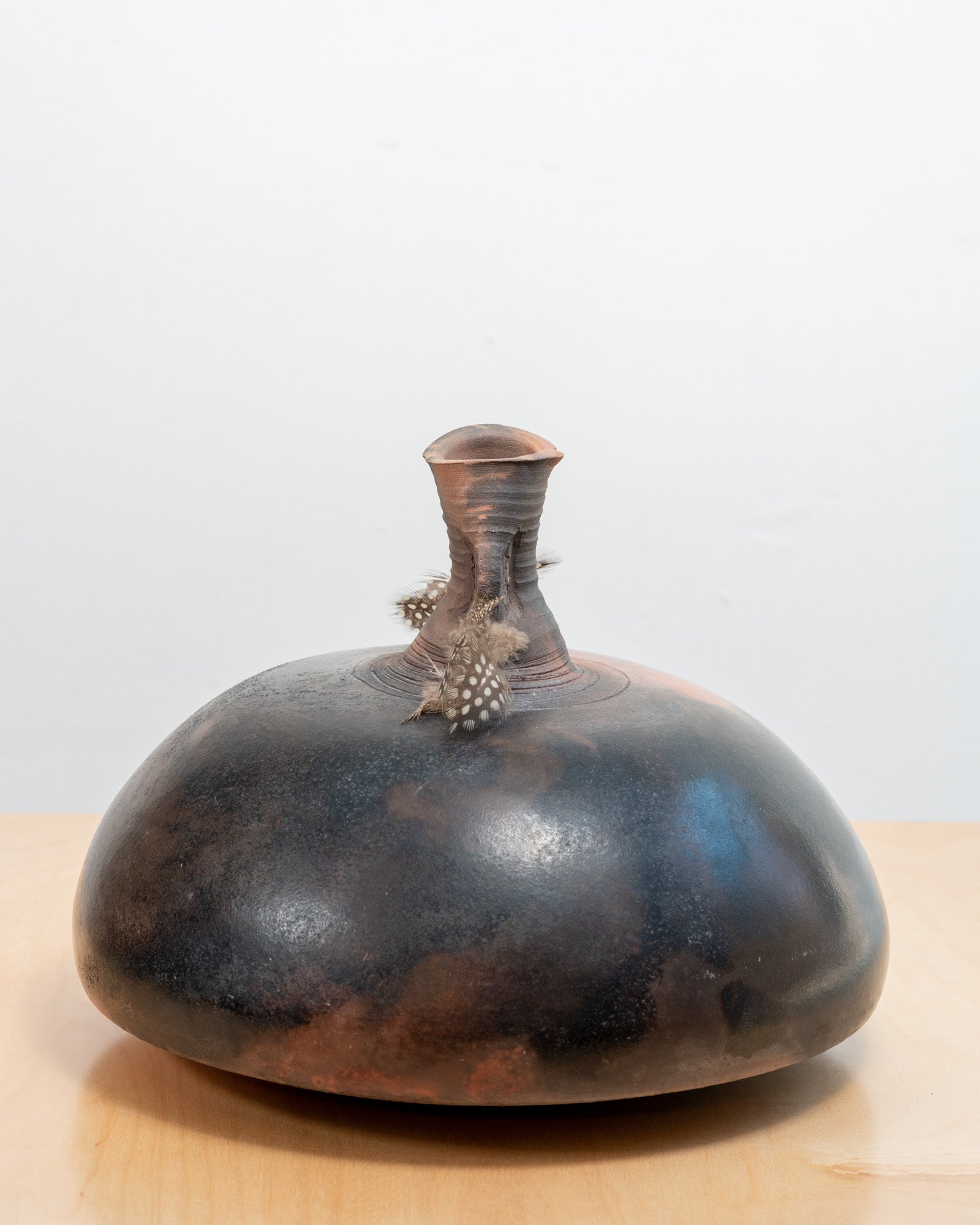 Studio Pottery Vase By Patrick Shia Crabb (Signed)