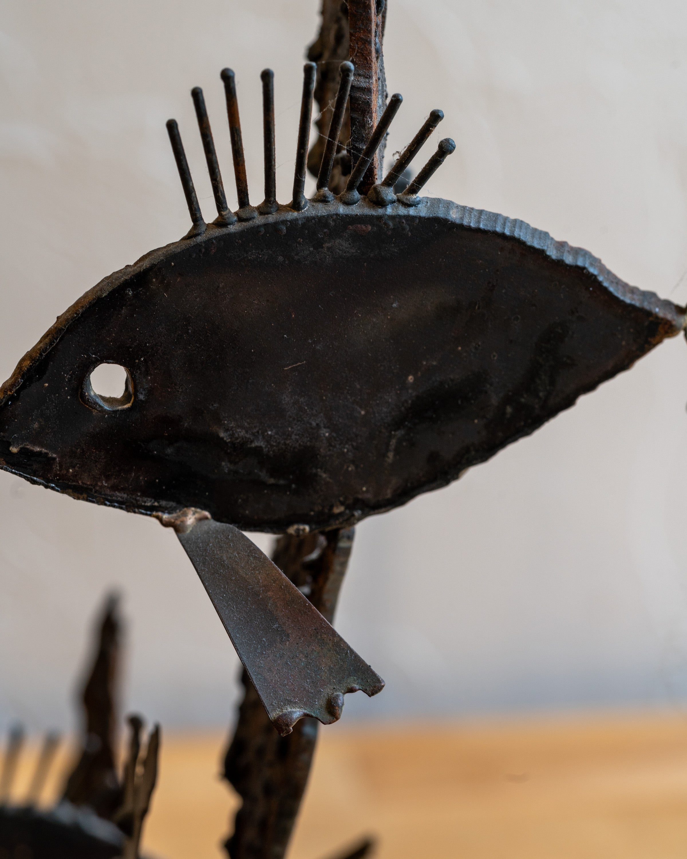 Vintage MCM Brutalist Underwater World Sculpture