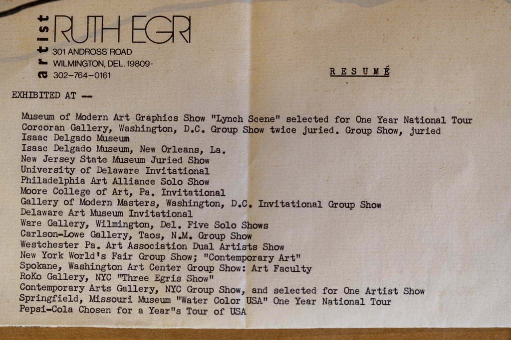 Lunar Magic (study for Lunar Walk) by Ruth Egri