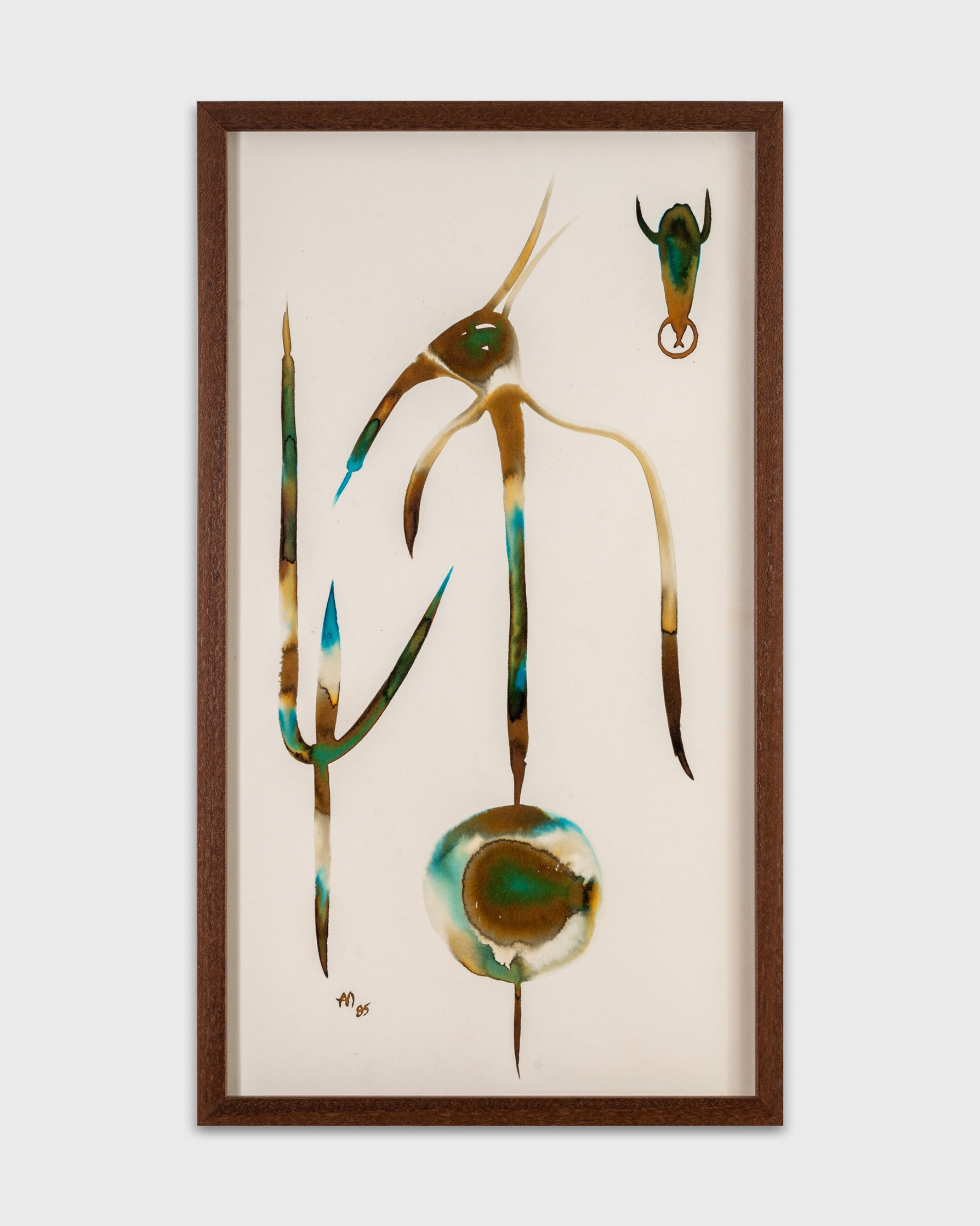 Signed Original Alan Moore Abstract Painting