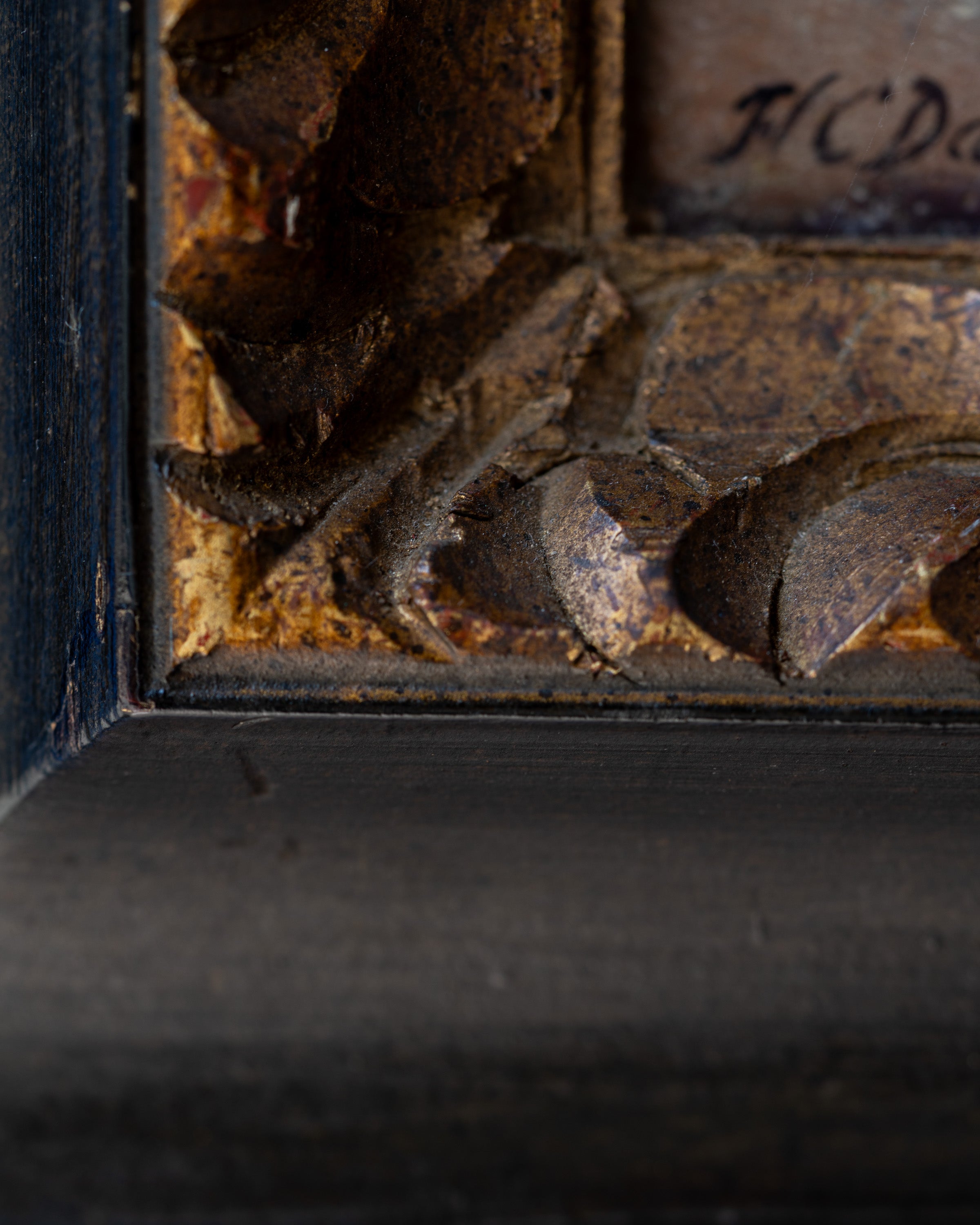 Harold Christopher Davies (1891-1976), Portrait of Artist In Studio