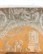 1920s Distressed White Three Drawer Chest