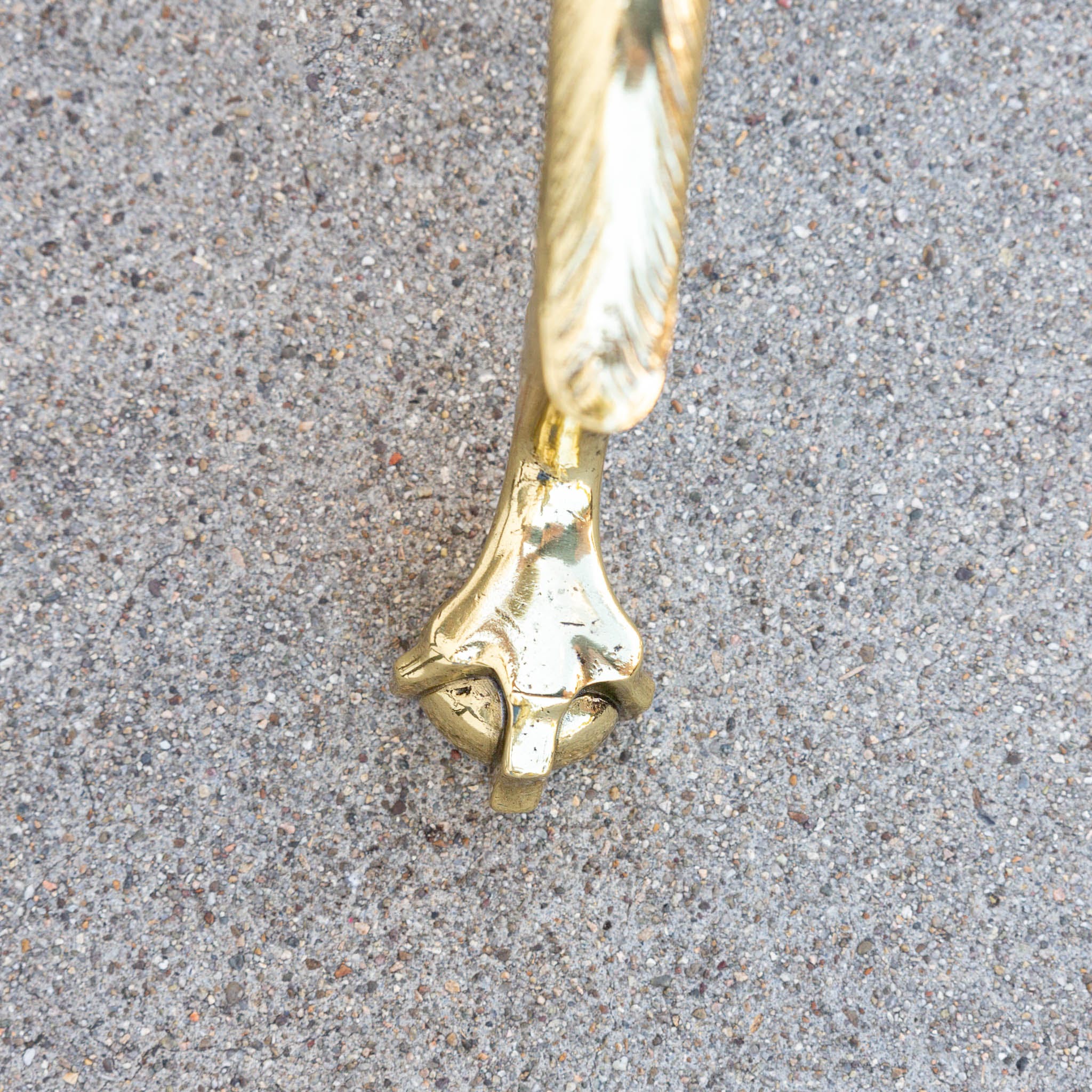 Monumental French Regency Andirons From The Late 18th Century - A Pair