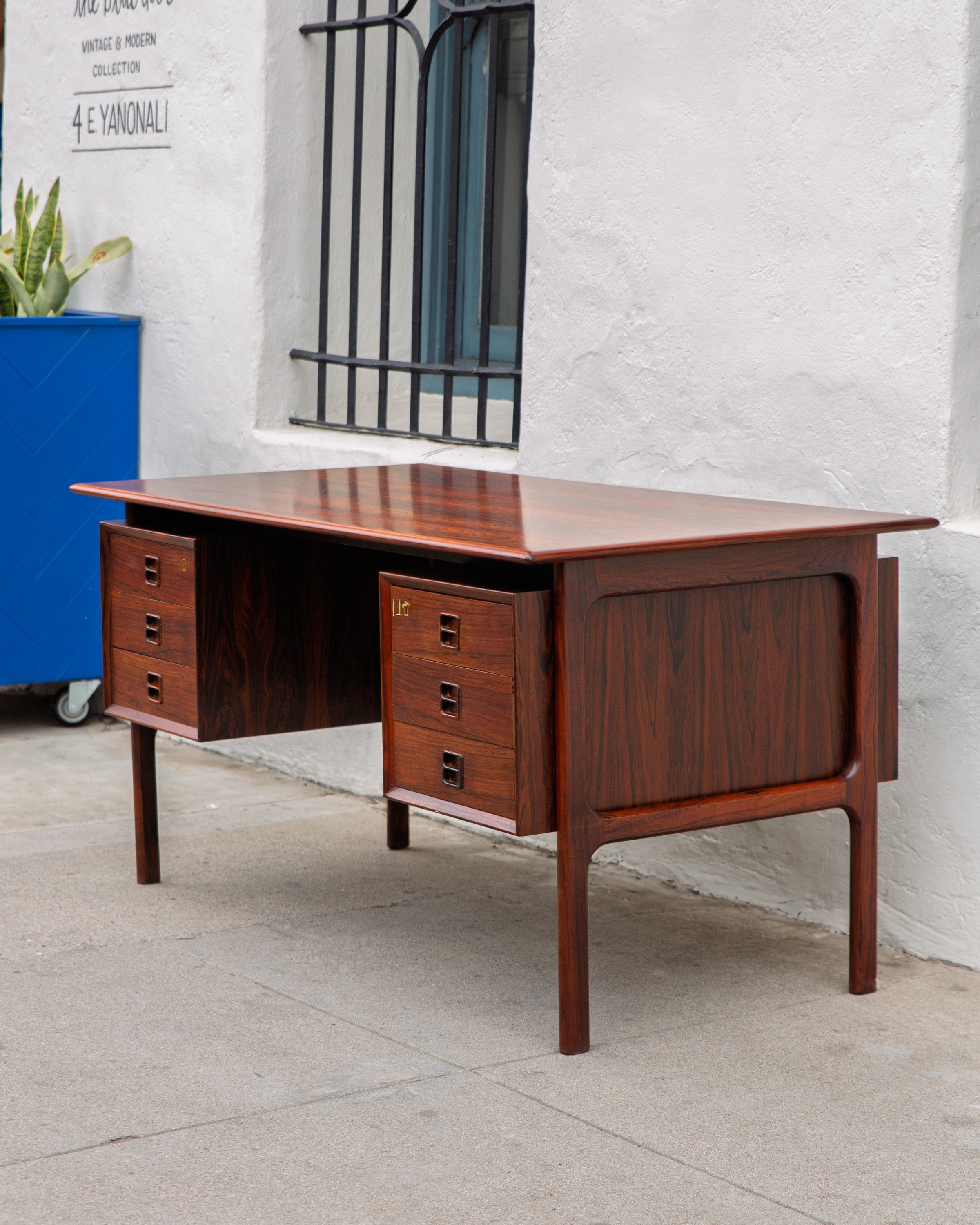 Danish Modern Rosewood Desk