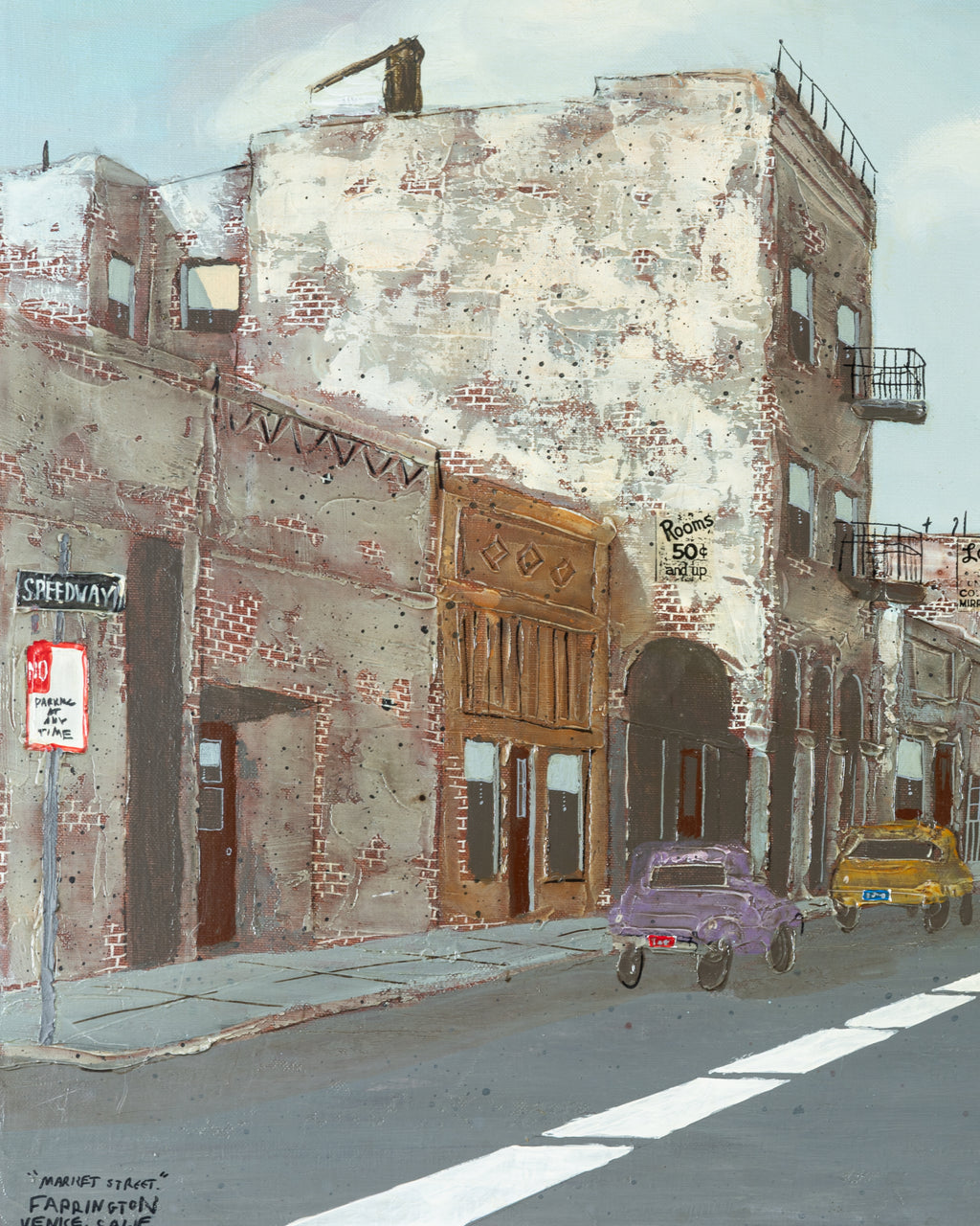 Oil on Canvas by Robert David Farrington (1924-2011) Venice, CA