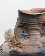 Studio Pottery Vase By Patrick Shia Crabb (Signed)