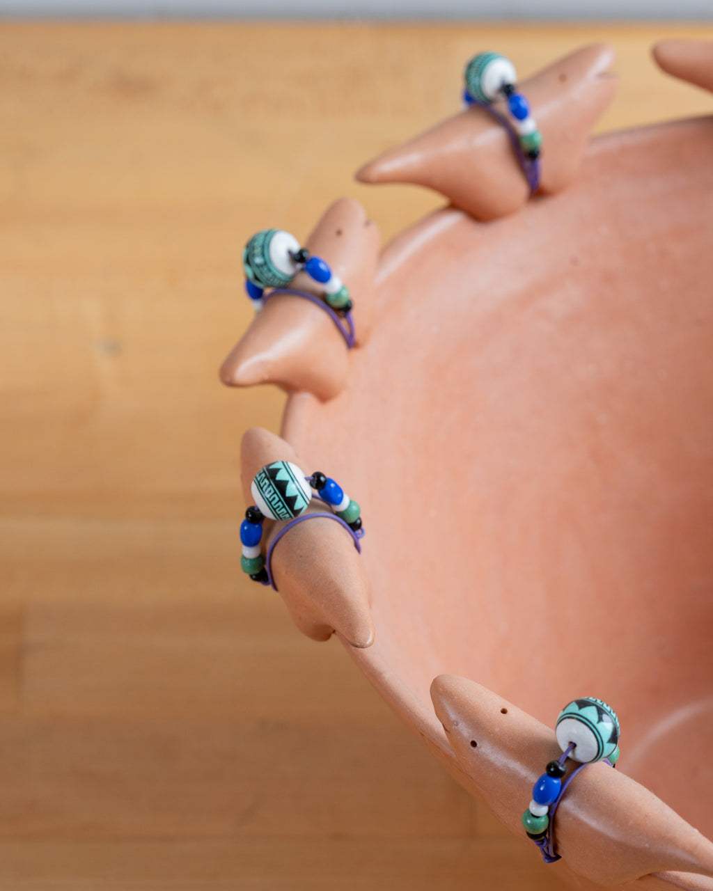 Whimsical Art Pottery Large Pot by Robin Spear