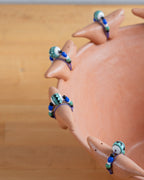 Whimsical Art Pottery Large Pot by Robin Spear