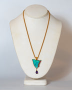 14k and Opal Artisan Necklace
