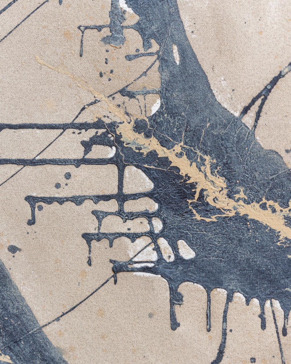 "Organic Upside Down Natural Language" Painting, Unknown Artist