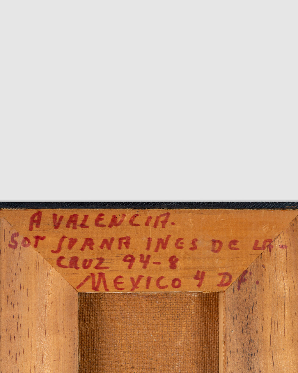 Alizandro Valencia Mexican Modern Oil On Panel Early Work