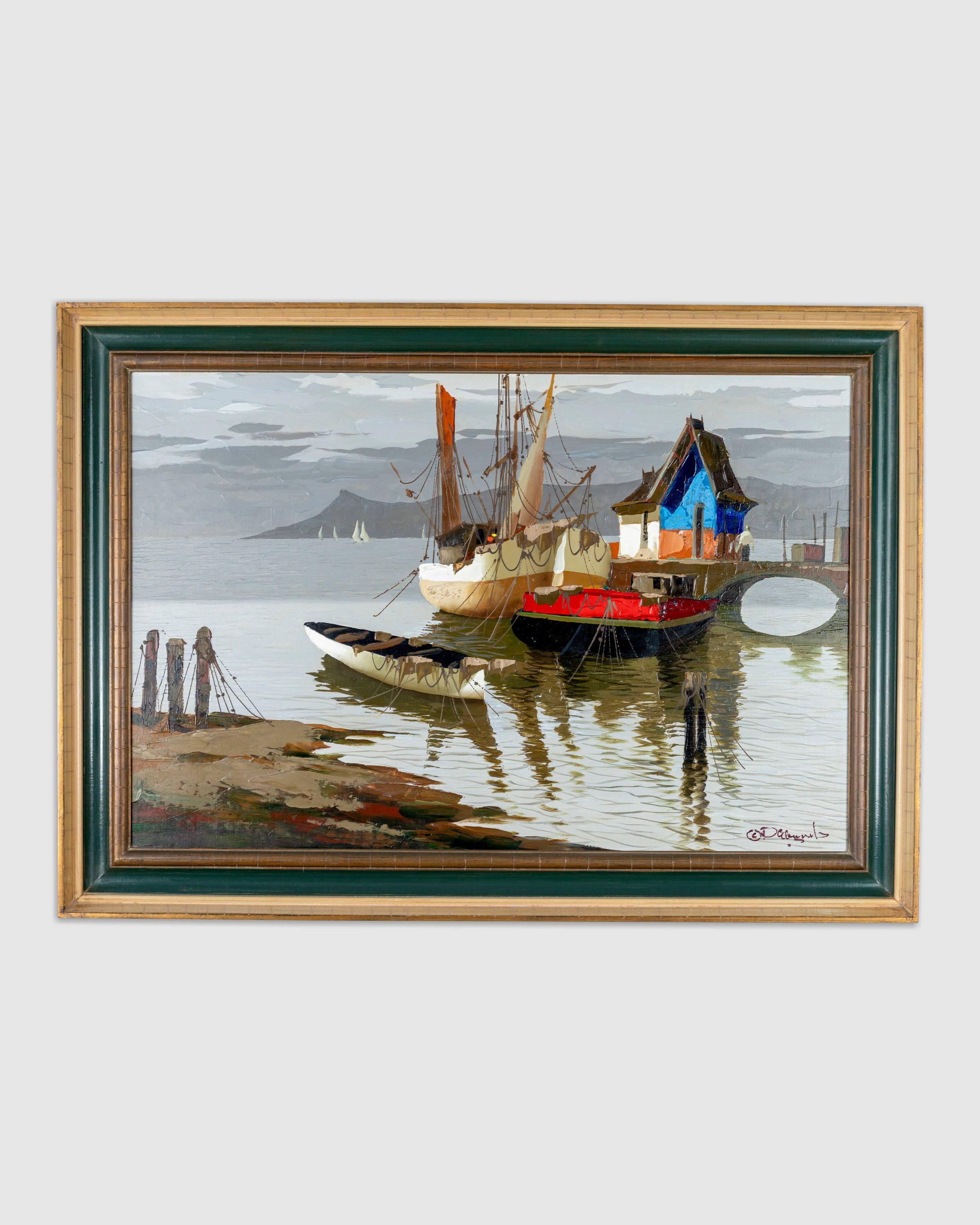 Seascape Oil Painting by Nidia D'Alessandro