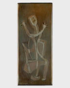 Acid Etched Abstract by Silvio Giovemetti, Italy 1973