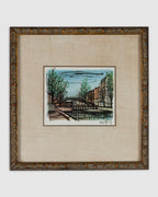 Canal St. Martin Lithograph