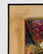 Alizandro Valencia Mexican Modern Oil On Panel Early Work