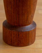 Vintage Large Teak Italian Pepper Grinder